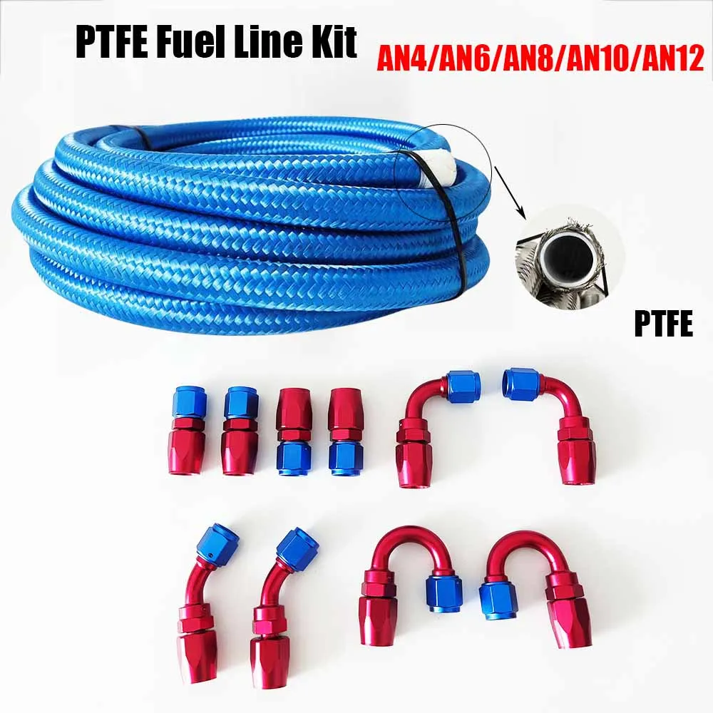 Ptfe Tape Thread - PTFE Гоночный тормозной шланг Топливный шланг