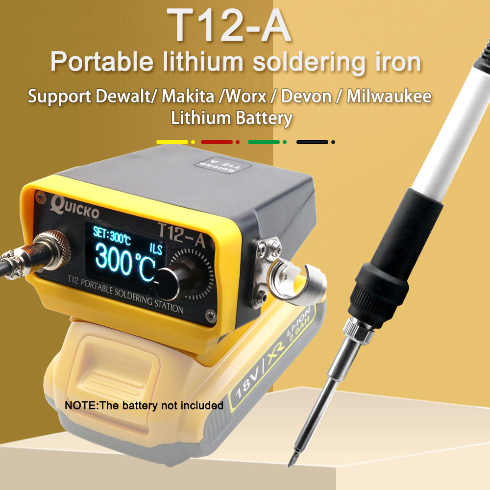 Milwaukee Drill M12 Fuel - STM32 V3 T12-A Беспроводная паяльная станция,