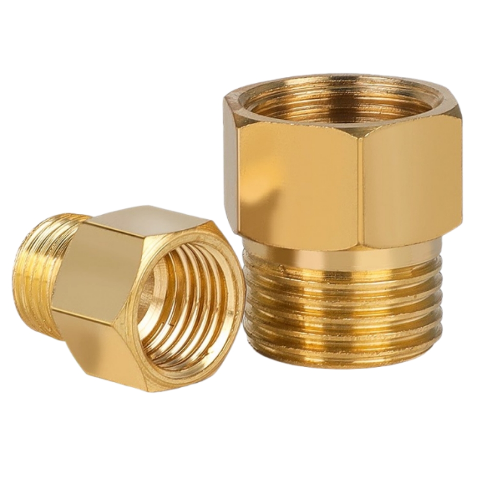 Compression Fitting Brass - Для манометра, переходное соединение, латунная трубка,