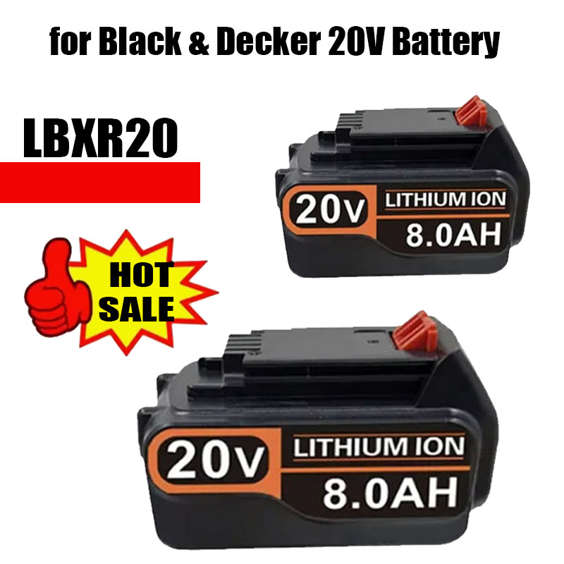Black+Decker Tool 20V Max - Литий-ионный аккумулятор 20В 3.0Ач 4.0Ач 6.0Ач