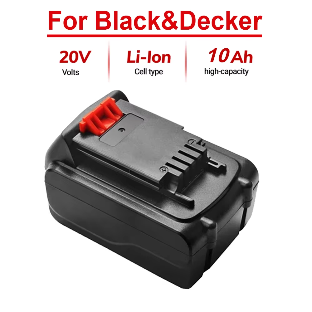 Black+Decker Tool 20V Max - Аккумулятор 20В 10Ач BL2018, замена для