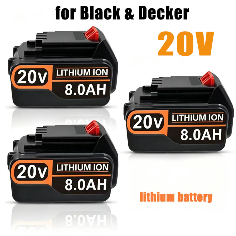 Black+Decker Tool 20V Max - Аккумулятор 20В 3.0Ач 4.0Ач BL2018, замена