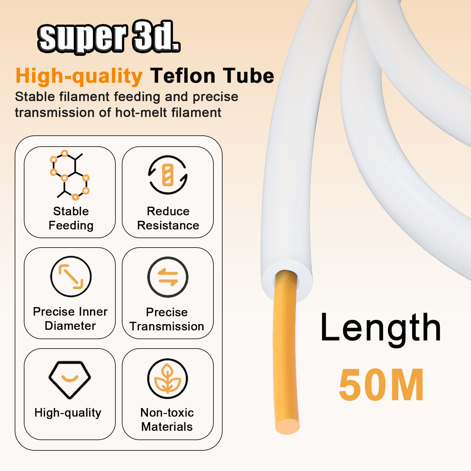 Тефлоновая трубка P2S для 3D-п – обзор и цена Ptfe Tape Thread