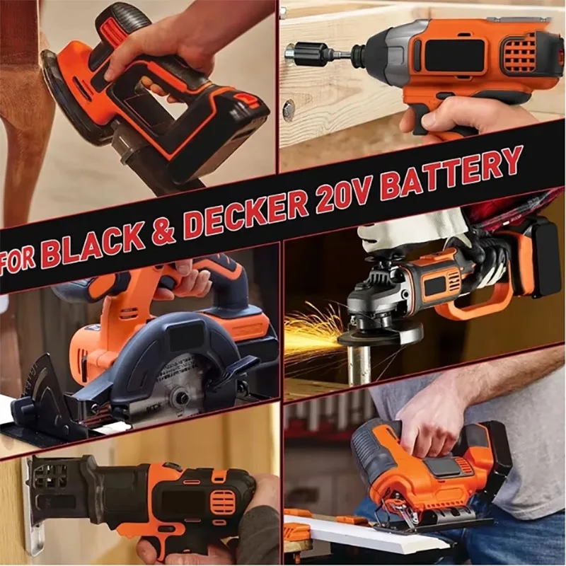 Аккумулятор 18В 3.0Ач BL2018,  – обзор и цена Black+Decker Tool 20V Max
