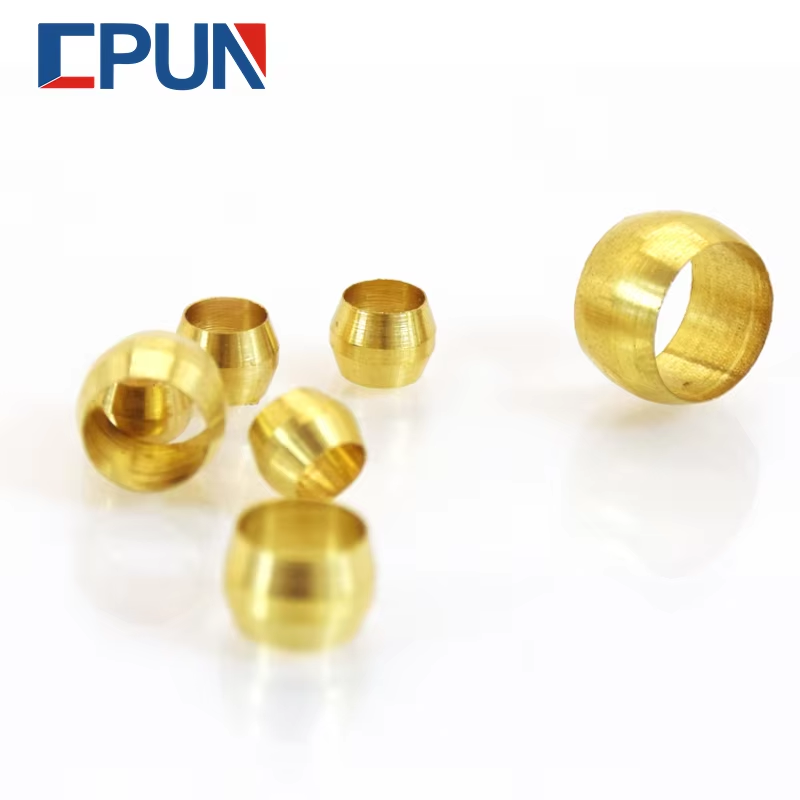 10 шт. латунные двойные кониче – обзор и цена Compression Fitting Brass