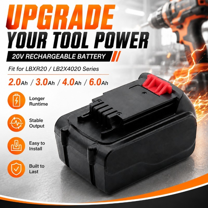 Литий-ионный аккумулятор 20В M – обзор и цена Black+Decker Tool 20V Max