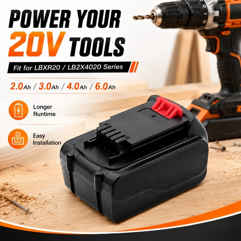 Литий-ионный аккумулятор 20В M – обзор и цена Black+Decker Tool 20V Max