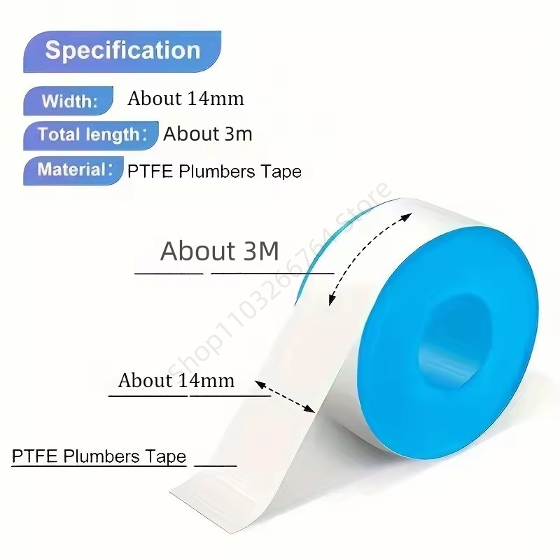 1/5/10 шт. ФУМ-лента для труб, – обзор и цена Ptfe Tape Thread