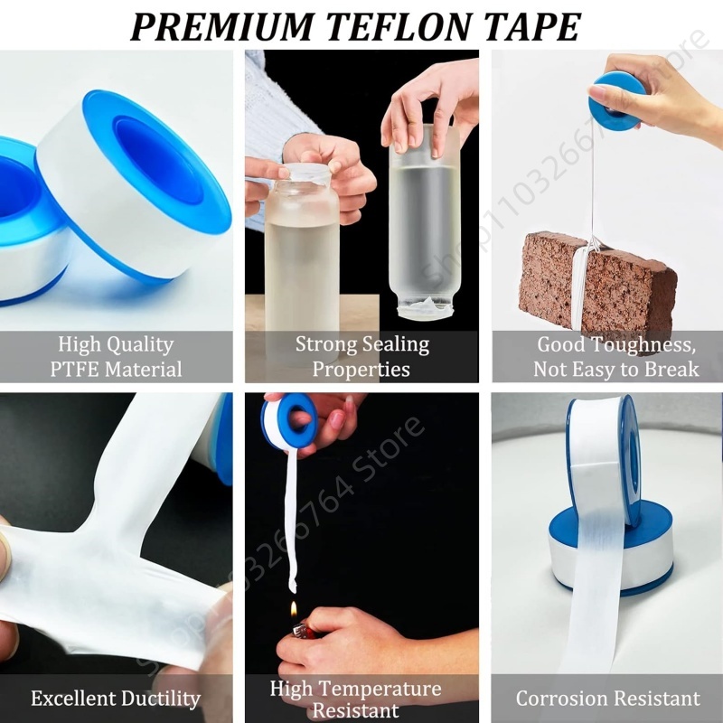 1/5/10 шт. ФУМ-лента для труб, – обзор и цена Ptfe Tape Thread