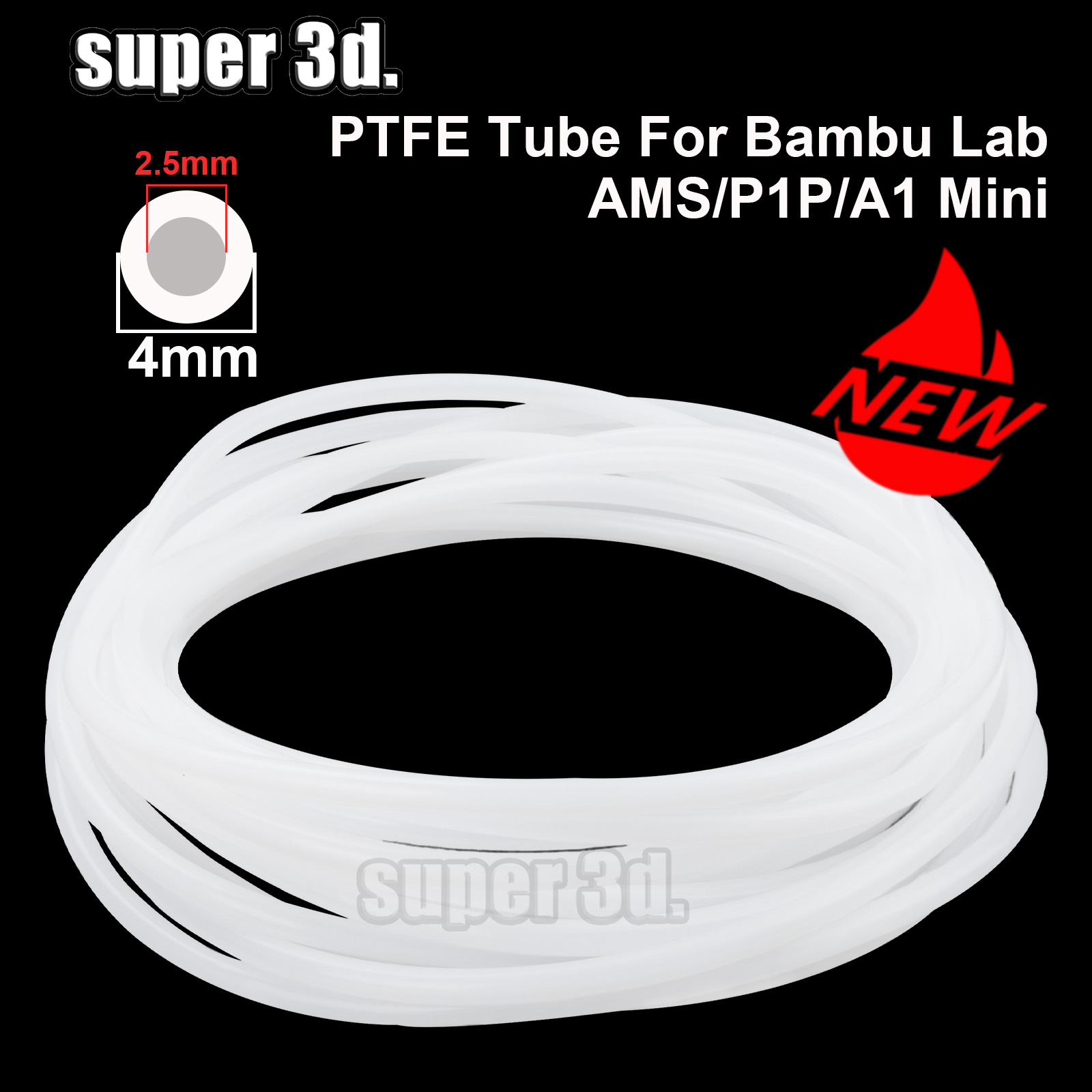Трубка из ПТФЭ для 3D-принтеро – обзор и цена Ptfe Tape Thread