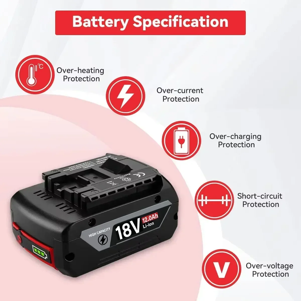 Оригинальный аккумулятор 18 В  – обзор и цена Bosch Drill Gsb 18V