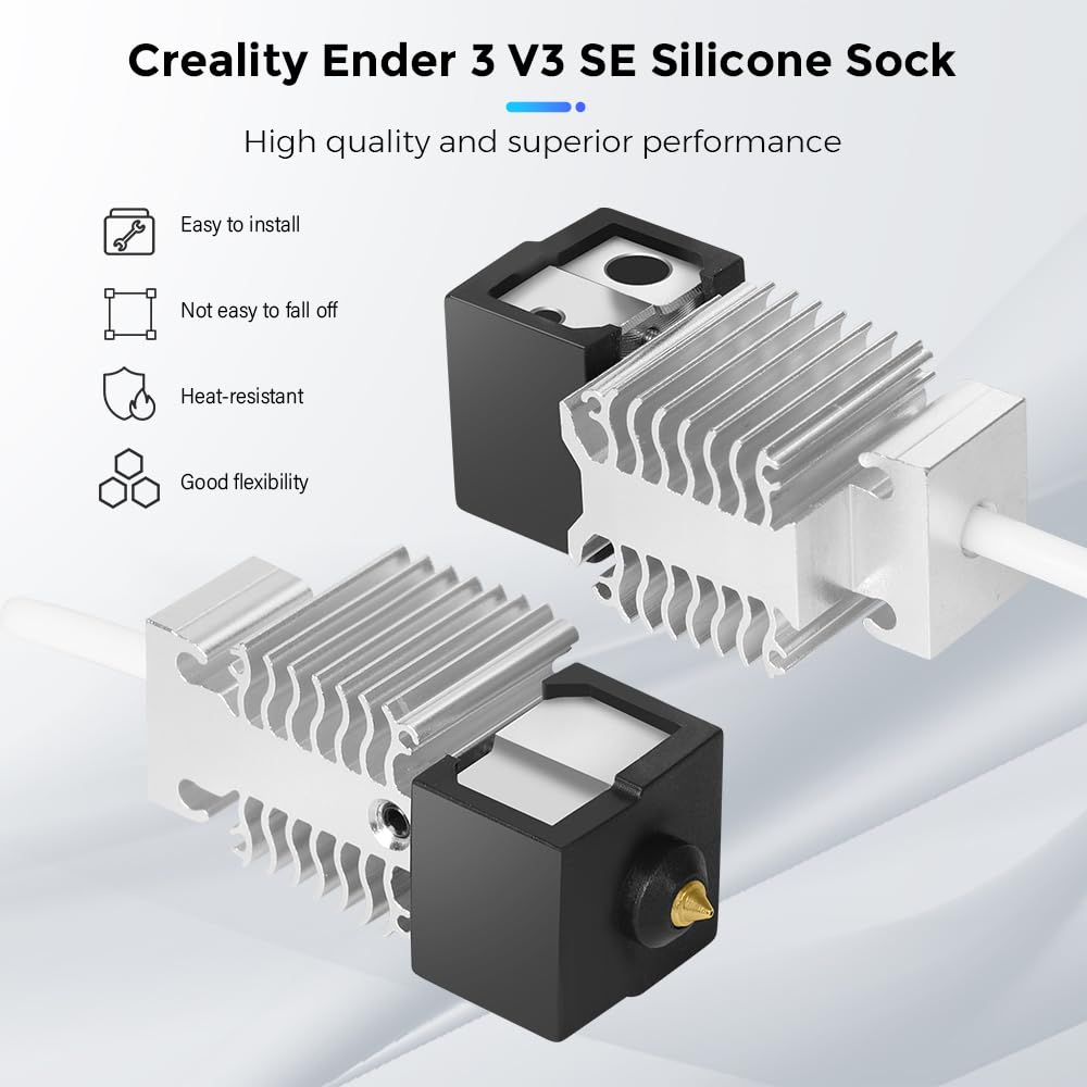 Силиконовый носок Creality End – обзор и цена Creality Printer Ender 3 V3